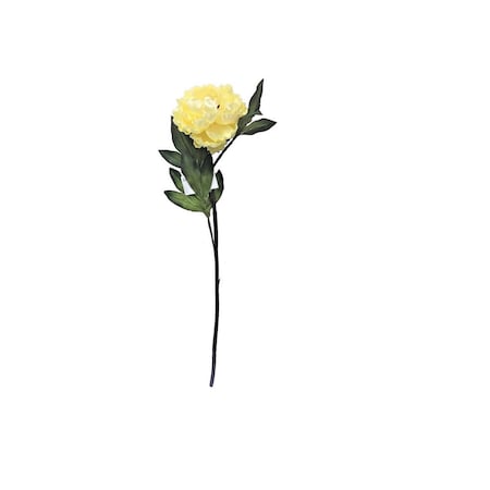 Dare2Decor 25 in. Yellow Peony Stem DA3246073